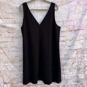 EVERLANE Black Sleeveless Mini Dress Women's Size 14 LBD Party Business Elegant